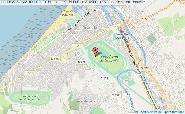 plan association Association Sportive De Trouville Deauville (astd) Deauville