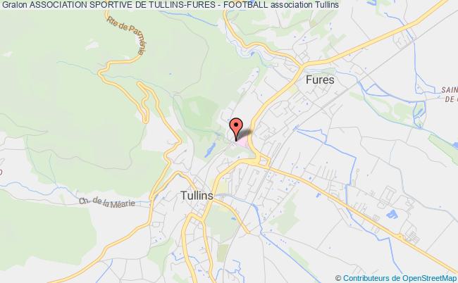 plan association Association Sportive De Tullins-fures - Football Tullins