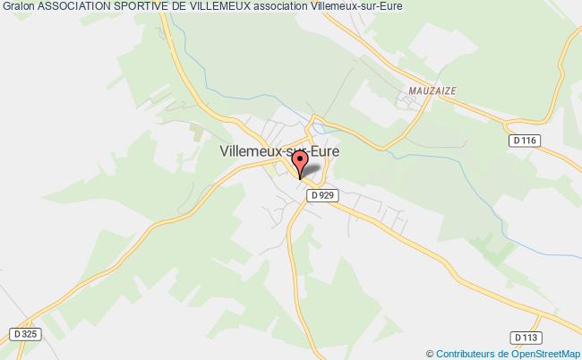 plan association Association Sportive De Villemeux Villemeux-sur-Eure