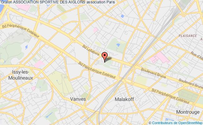 plan association Association Sportive Des Aiglons PARIS