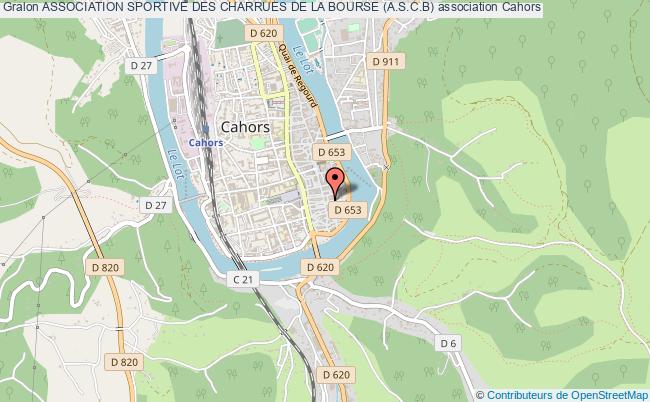 plan association Association Sportive Des Charrues De La Bourse (a.s.c.b) Cahors