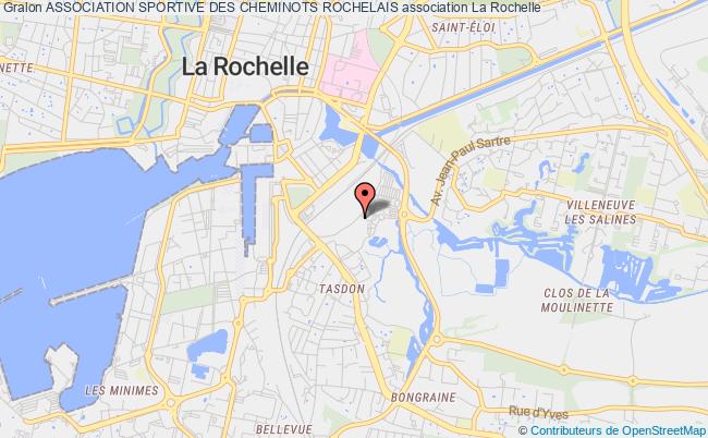 plan association Association Sportive Des Cheminots Rochelais La    Rochelle