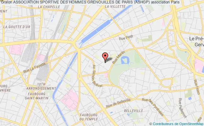 ASSOCIATION SPORTIVE DES HOMMES GRENOUILLES DE PARIS (ASHGP)
