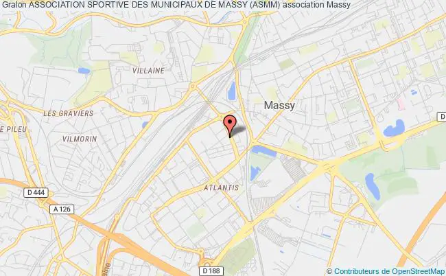 plan association Association Sportive Des Municipaux De Massy (asmm) Massy