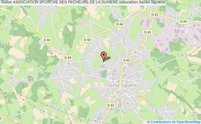 plan association Association Sportive Des Pecheurs De La Duniere Sainte-Sigolène