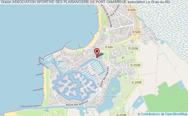 plan association Association Sportive Des Plaisanciers De Port Camargue Le Grau-du-Roi