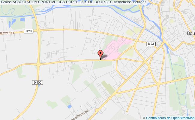 plan association Association Sportive Des Portugais De Bourges Bourges