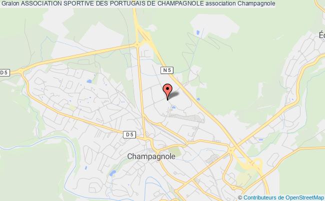 plan association Association Sportive Des Portugais De Champagnole Champagnole