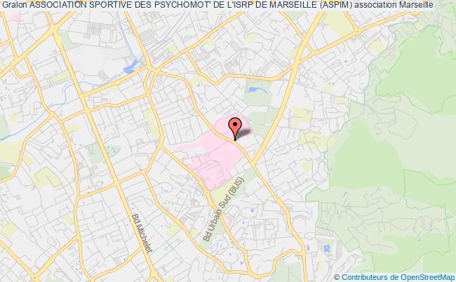 plan association Association Sportive Des Psychomot' De L'isrp De Marseille (aspim) Marseille