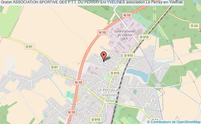 plan association Association Sportive Des P.t.t. Du Perray-en-yvelines Le    Perray-en-Yvelines