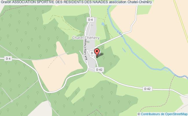 plan association Association Sportive Des Residents Des Naiades Chatel-Chéhéry