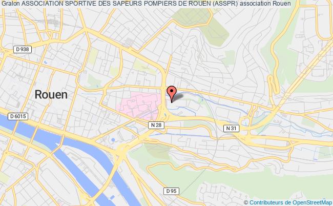 plan association Association Sportive Des Sapeurs Pompiers De Rouen (asspr) Rouen