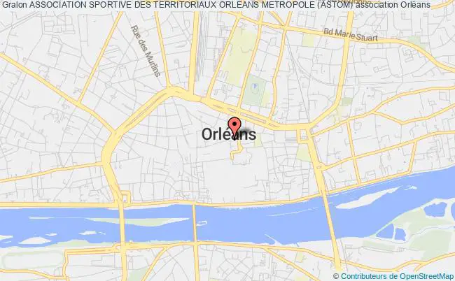 plan association Association Sportive Des Territoriaux Orleans Metropole (astom) Orléans cedex 1