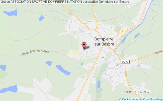 plan association Association Sportive Dompierre Natation Dompierre-sur-Besbre