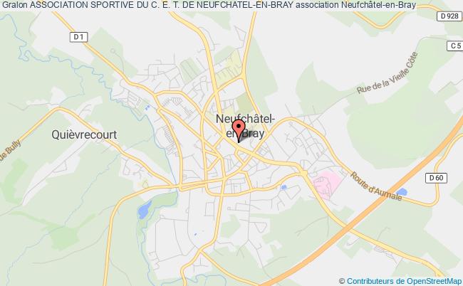 plan association Association Sportive Du C. E. T. De Neufchatel-en-bray Neufchâtel-en-Bray