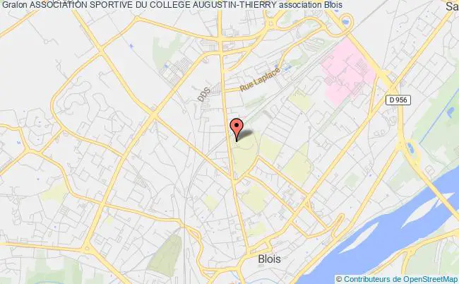 plan association Association Sportive Du College Augustin-thierry Blois
