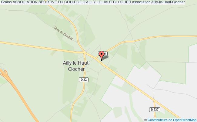 ASSOCIATION SPORTIVE DU COLLEGE D'AILLY LE HAUT CLOCHER