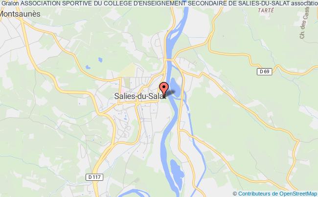 ASSOCIATION SPORTIVE DU COLLEGE D'ENSEIGNEMENT SECONDAIRE DE SALIES-DU-SALAT