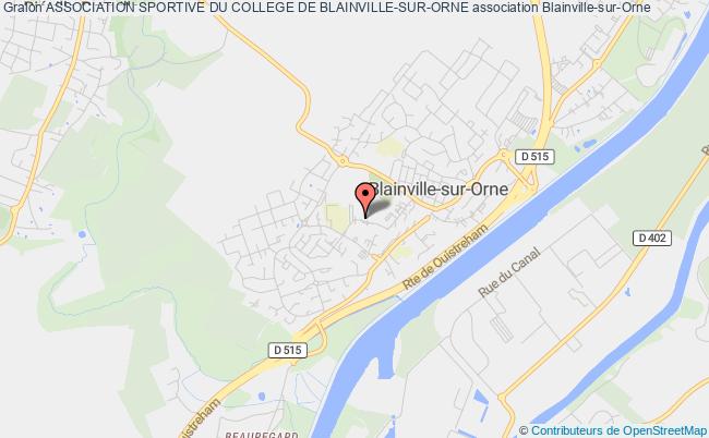 plan association Association Sportive Du College De Blainville-sur-orne Blainville-sur-Orne