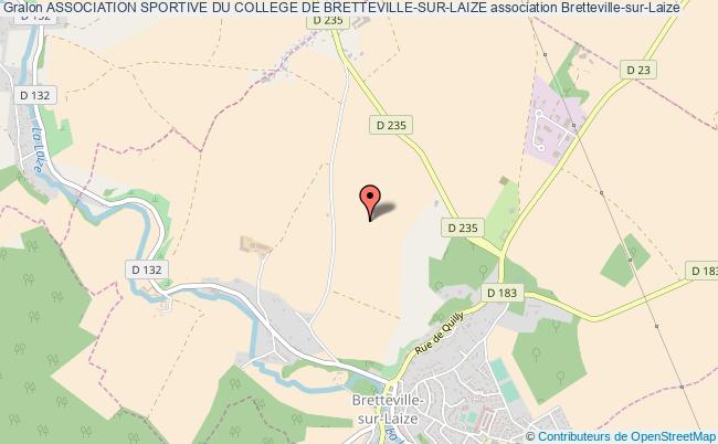 plan association Association Sportive Du College De Bretteville-sur-laize Bretteville-sur-Laize