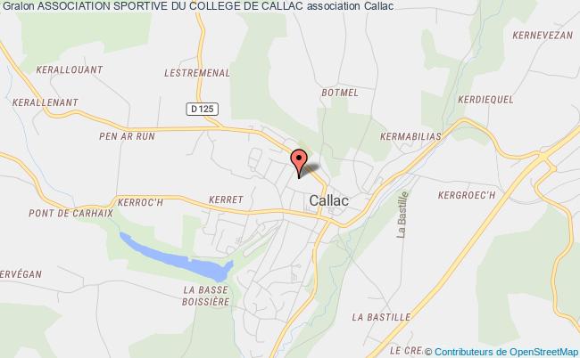 plan association Association Sportive Du College De Callac Callac