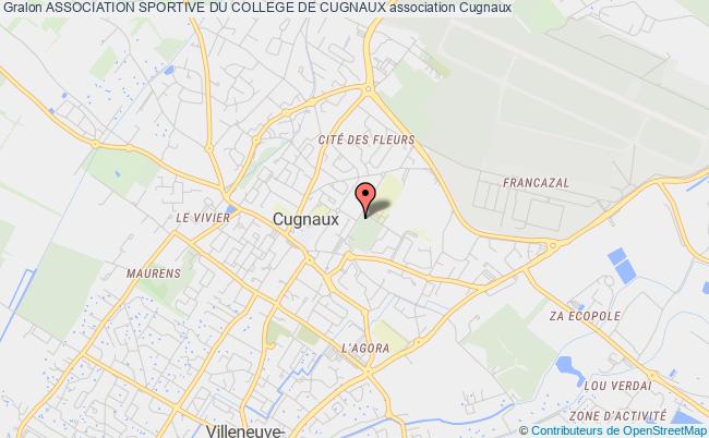 plan association Association Sportive Du College De Cugnaux Cugnaux