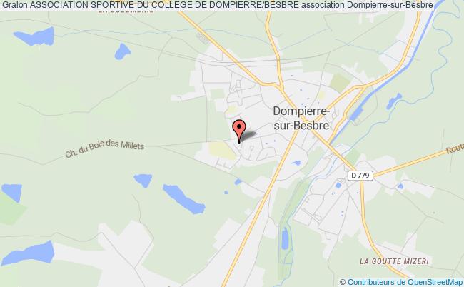plan association Association Sportive Du College De Dompierre/besbre Dompierre-sur-Besbre