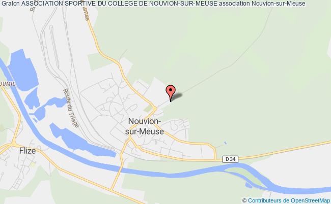 plan association Association Sportive Du College De Nouvion-sur-meuse Nouvion-sur-Meuse