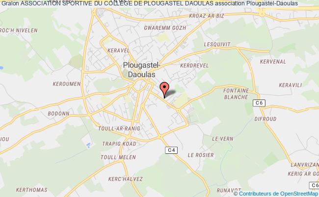 plan association Association Sportive Du College De Plougastel Daoulas Plougastel-Daoulas