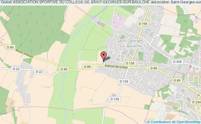 plan association Association Sportive Du College De Saint-georges-sur-baulche Saint-Georges-sur-Baulche