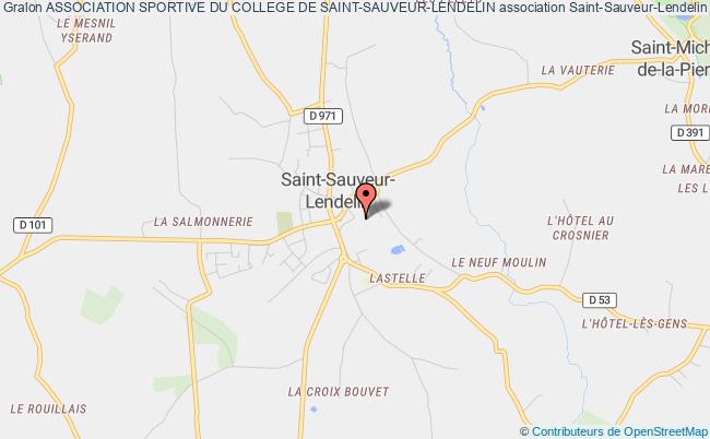 plan association Association Sportive Du College De Saint-sauveur-lendelin Saint-Sauveur-Lendelin