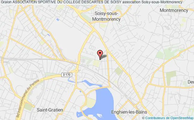 plan association Association Sportive Du College Descartes De Soisy Soisy-sous-Montmorency