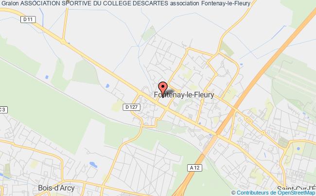plan association Association Sportive Du College Descartes Fontenay-le-Fleury