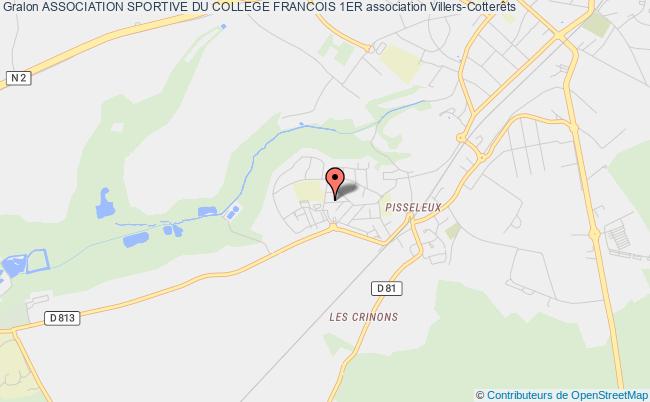 plan association Association Sportive Du College Francois 1er Villers-Cotterêts