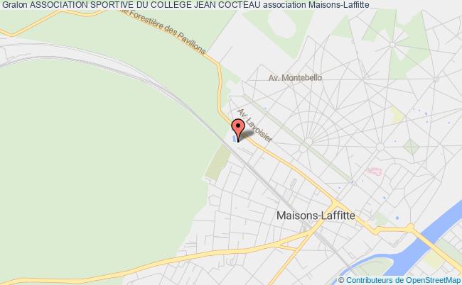 plan association Association Sportive Du College Jean Cocteau Maisons-Laffitte