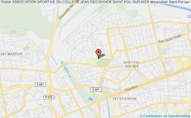 plan association Association Sportive Du College Jean Deconinck Saint-pol-sur-mer Saint-Pol-sur-Mer