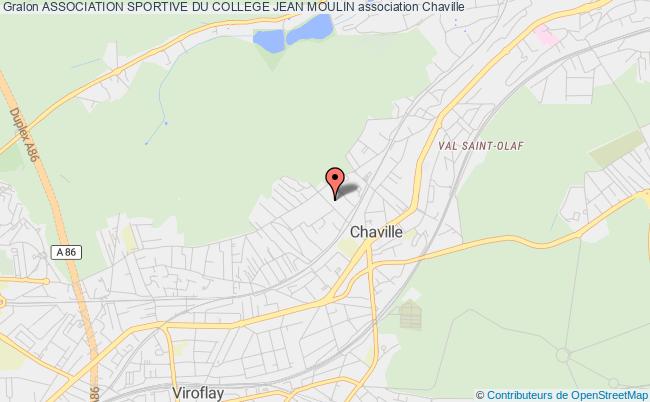 plan association Association Sportive Du College Jean Moulin Chaville