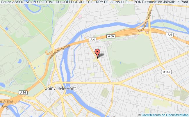 plan association Association Sportive Du College Jules Ferry De Joinville Le Pont Joinville-le-Pont