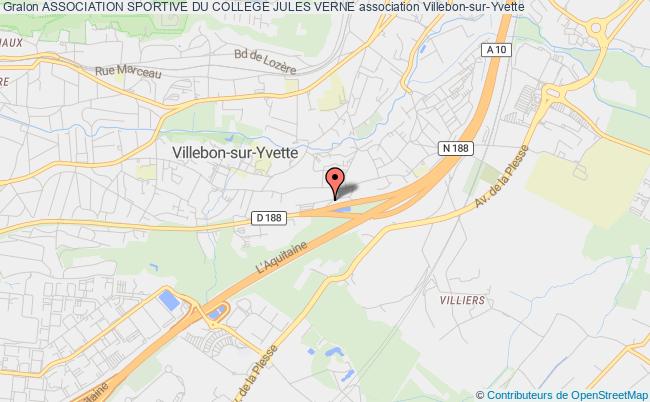 plan association Association Sportive Du College Jules Verne Villebon-sur-Yvette