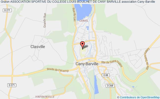 ASSOCIATION SPORTIVE DU COLLEGE LOUIS BOUILHET DE CANY BARVILLE