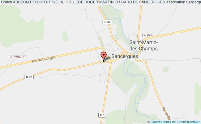 ASSOCIATION SPORTIVE DU COLLEGE ROGER MARTIN DU GARD DE SANCERGUES