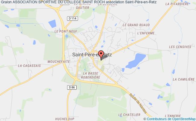 plan association Association Sportive Du College Saint Roch Saint-Père-en-Retz