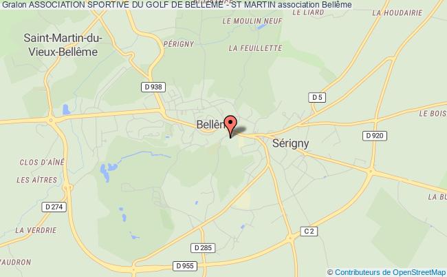 ASSOCIATION SPORTIVE DU GOLF DE BELLEME - ST MARTIN