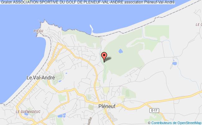 plan association Association Sportive Du Golf De Pleneuf-val-andre 