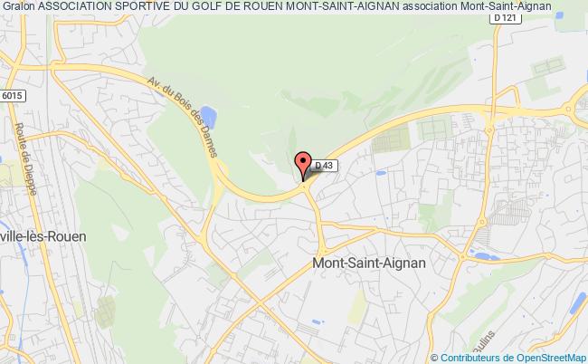 plan association Association Sportive Du Golf De Rouen Mont-saint-aignan Mont-Saint-Aignan