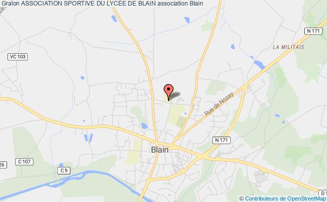plan association Association Sportive Du LycÉe De Blain Blain