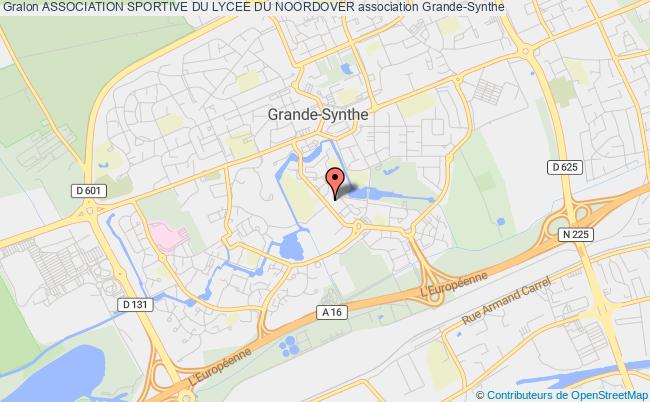 plan association Association Sportive Du Lycee Du Noordover Grande-Synthe