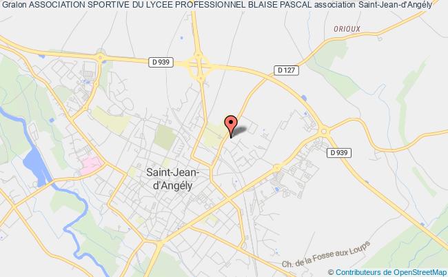 plan association Association Sportive Du Lycee Professionnel Blaise Pascal Saint-Jean-d'Angély