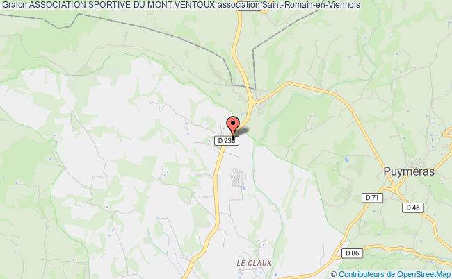 plan association Association Sportive Du Mont Ventoux Saint-Romain-en-Viennois