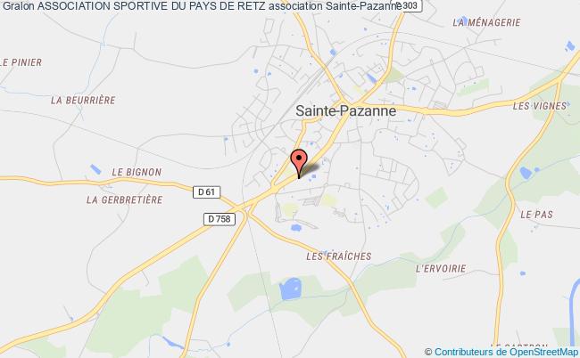 plan association Association Sportive Du Pays De Retz Sainte-Pazanne